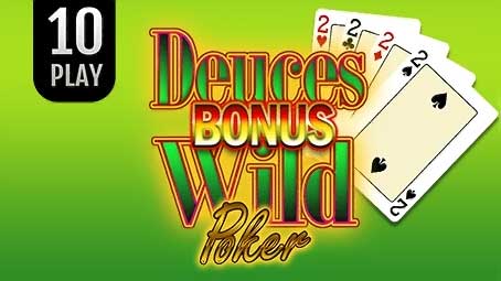 Bonus Deuces Wild Poker 10 Play