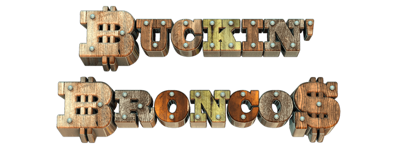 Buckin' Broncos - logo